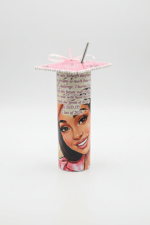Custom Graduation Keepsake Cup